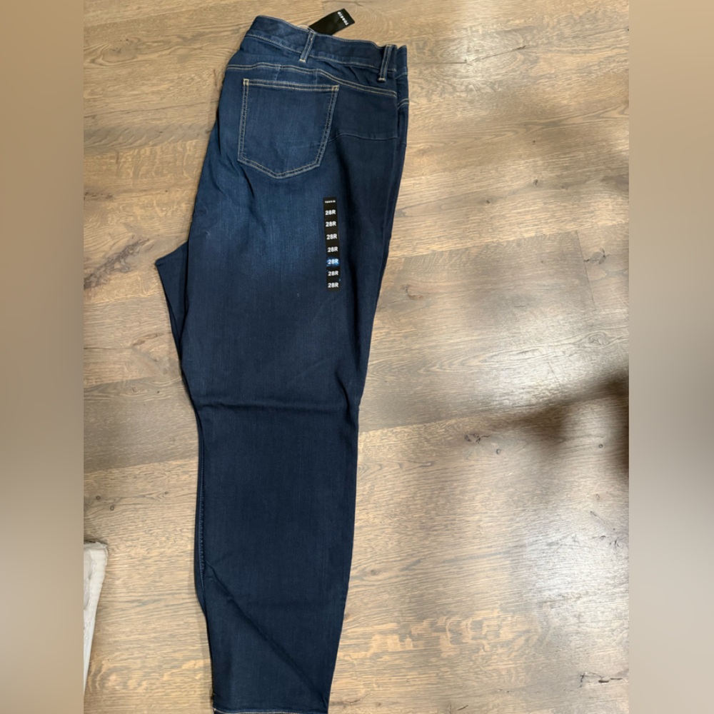 Torrid Wonens Deep Indigo Skinny Jeans SZ 28R
